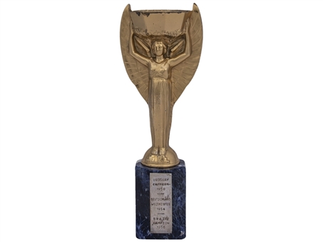 1970 World Cup Jules Rimet Trophy Presented to Pele